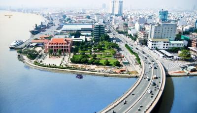 Vị trí chiến lược -  Quận 4 Cù lao tam giác trung tâm thành phố Sài Gòn